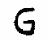 Indiscernible: monogram (Read as: G)