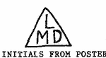 Indiscernible: monogram (Read as: LMD)