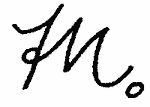 Indiscernible: monogram (Read as: FM, TM, M)