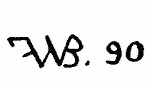 Indiscernible: monogram (Read as: FWB, WB)
