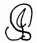 Indiscernible: monogram, symbol or oriental (Read as: JS, SJ, SS )
