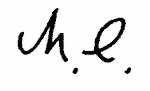 Indiscernible: monogram (Read as: ME, ML, MI, MC)