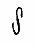 Indiscernible: monogram (Read as: S)