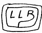 Indiscernible: monogram (Read as: LLB)
