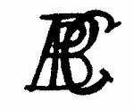 Indiscernible: monogram (Read as: APBC, ABC, BC)