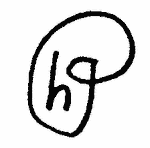 Indiscernible: monogram (Read as: H, HP, PH)
