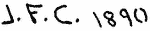 Indiscernible: monogram (Read as: JFC)