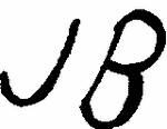 Indiscernible: monogram (Read as: JB)