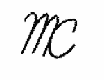 Indiscernible: monogram (Read as: MC)