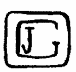 Indiscernible: monogram (Read as: JG, GJ)