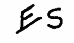 Indiscernible: monogram (Read as: ES)