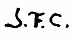 Indiscernible: monogram (Read as: JFC, SFC)
