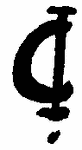 Indiscernible: monogram (Read as: GI)