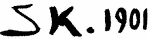 Indiscernible: monogram (Read as: SK)