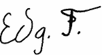 Indiscernible: monogram (Read as: EDGF)