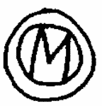 Indiscernible: monogram (Read as: MO)