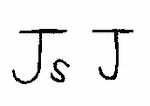 Indiscernible: monogram (Read as: JSJ)