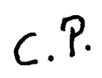 Indiscernible: monogram (Read as: C.P.)