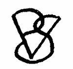 Indiscernible: monogram, symbol or oriental (Read as: PVS, PSV, SPV, S)