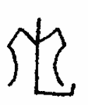 Indiscernible: monogram (Read as: LM, ML)