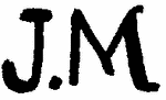 Indiscernible: monogram (Read as: JM)