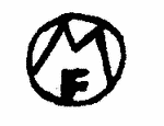 Indiscernible: monogram (Read as: MF)