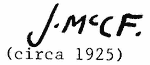 Indiscernible: monogram (Read as: JMCCF)