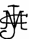 Indiscernible: monogram (Read as: JMC, CJM)