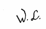 Indiscernible: monogram (Read as: WL)