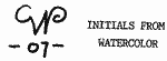 Indiscernible: monogram (Read as: CWP, W, CW, GVP,)