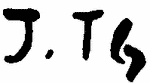 Indiscernible: monogram (Read as: JTG)