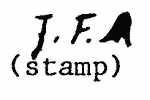 Indiscernible: monogram (Read as: JFA, JFM, TFA)