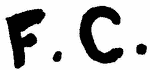 Indiscernible: monogram (Read as: FC)