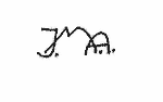 Indiscernible: monogram (Read as: JMA)
