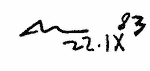 Indiscernible: monogram, illegible, symbol or oriental (Read as: CN, IN, OM)