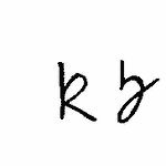 Indiscernible: monogram (Read as: KH)