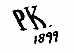 Indiscernible: monogram (Read as: PKL)