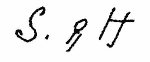 Indiscernible: monogram (Read as: SRH, SBH)