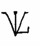 Indiscernible: monogram, symbol or oriental (Read as: VL, LV)