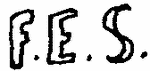 Indiscernible: monogram (Read as: FES)