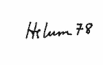 Indiscernible: illegible, alternative name or excluded surname (Read as: HETUM, HELUM)