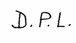 Indiscernible: monogram (Read as: DPL)