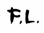 Indiscernible: monogram (Read as: FL)