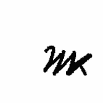 Indiscernible: monogram (Read as: MK, WK)