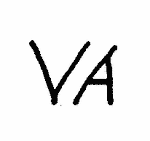 Indiscernible: monogram (Read as: VA)