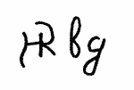 Indiscernible: monogram (Read as: HRBG, HRFG, HFG)