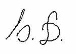 Indiscernible: monogram (Read as: HD, LOD, BD)