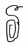 Indiscernible: monogram, symbol or oriental (Read as: S)