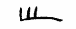 Indiscernible: monogram, illegible, symbol or oriental (Read as: W)