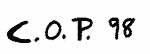 Indiscernible: monogram (Read as: COP)